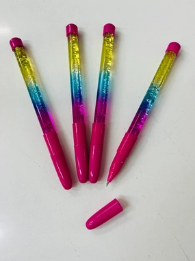 Pen rainbow glitter