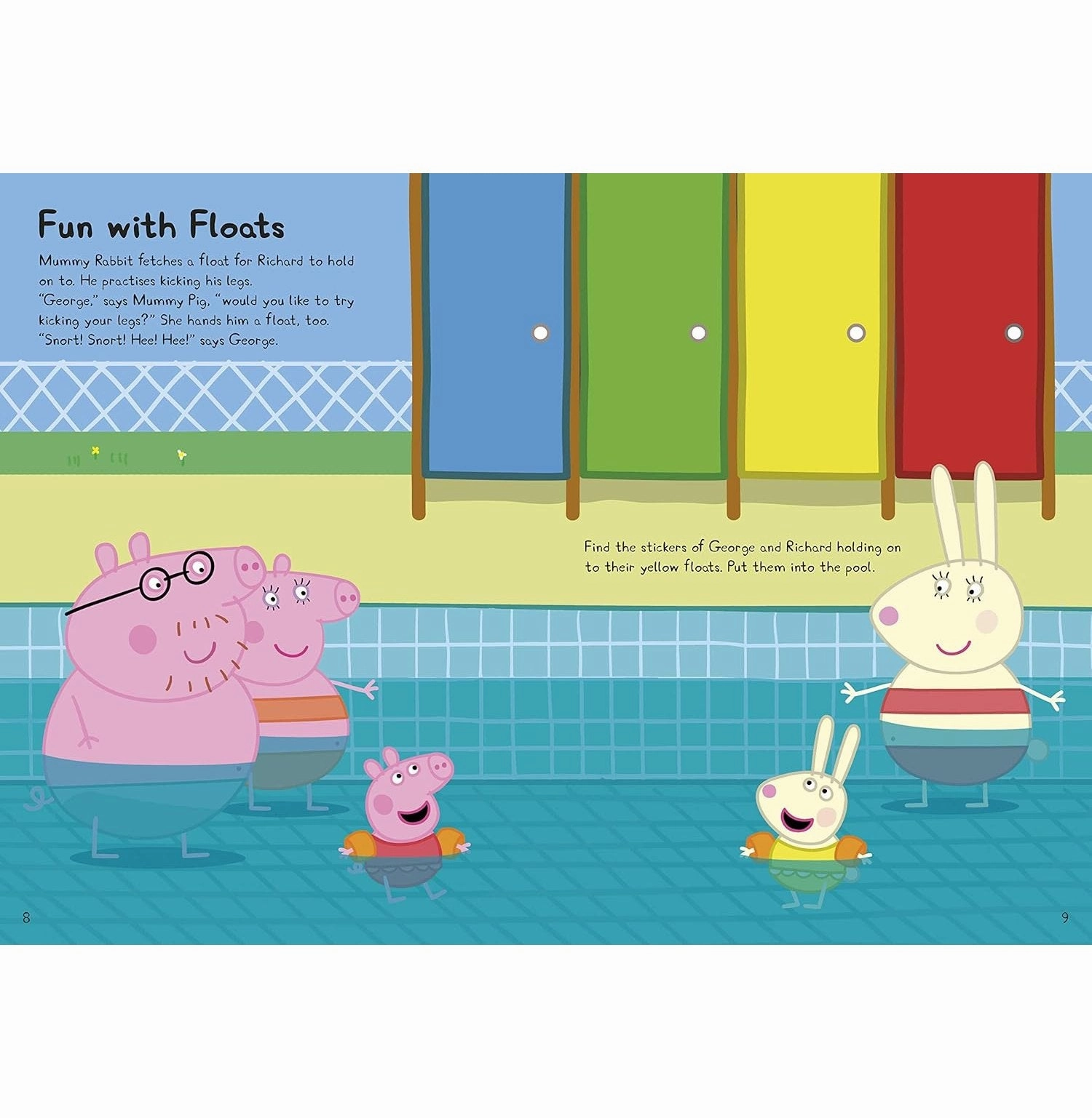 PEPPA GOES SWIMMING
