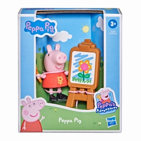 Peppa Pig Peppa's Fun Friends Figures Peppa Pig With Easel