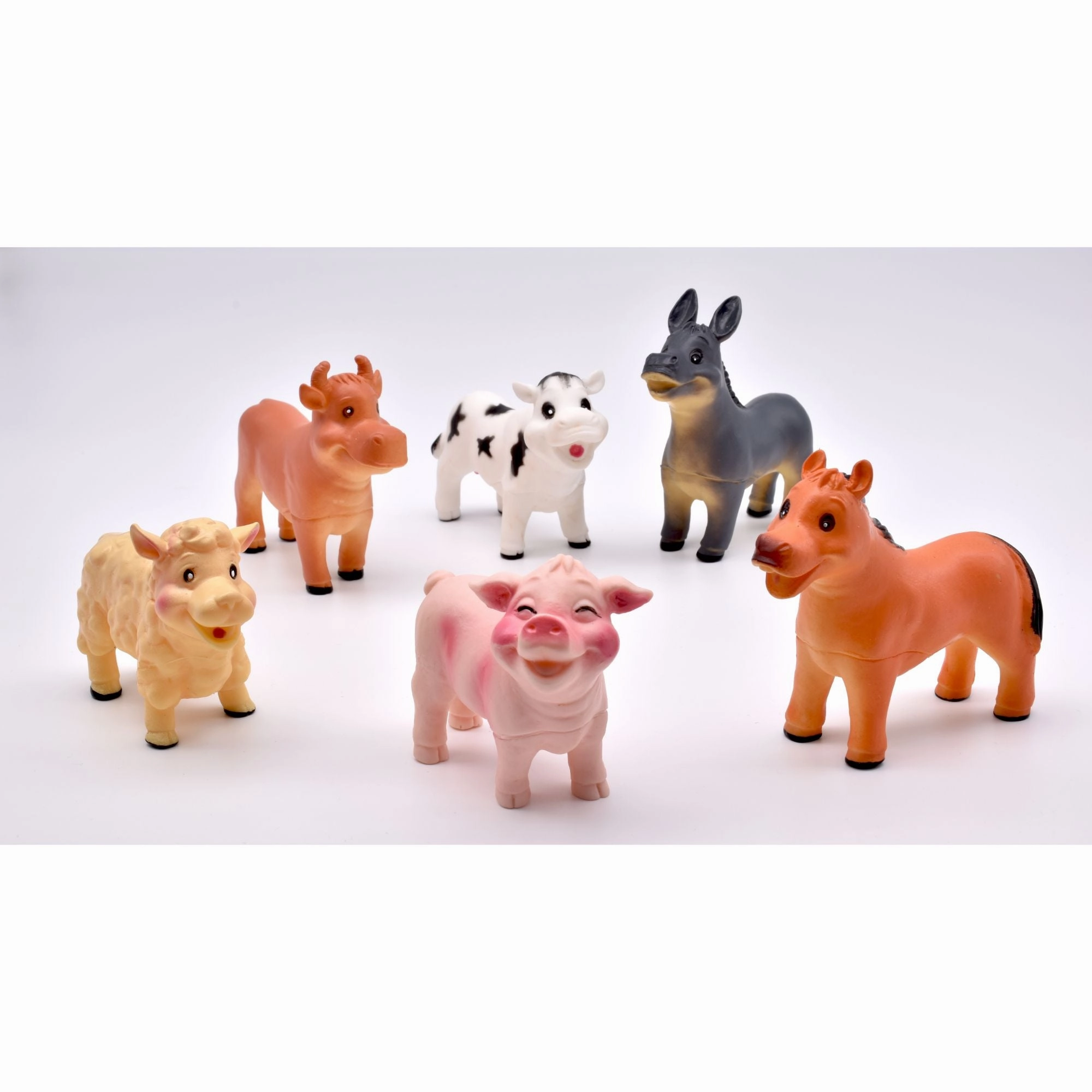 Peterkin Baby Farm Animal 6 Piece Set