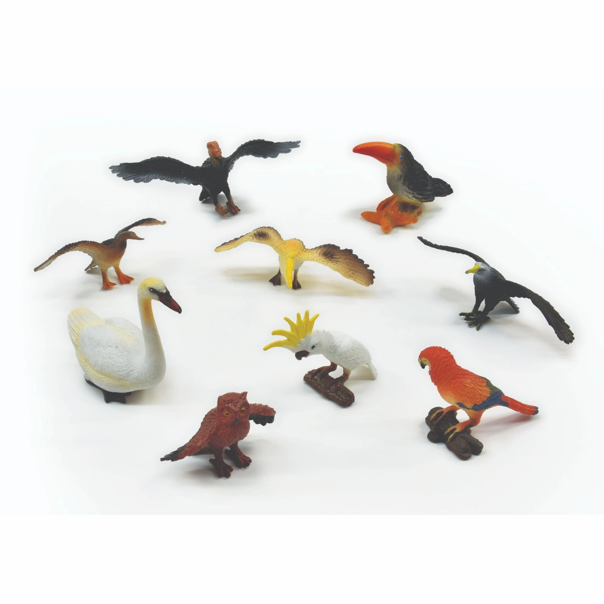 Peterkin Classics Bird World 9 Piece Figure Set
