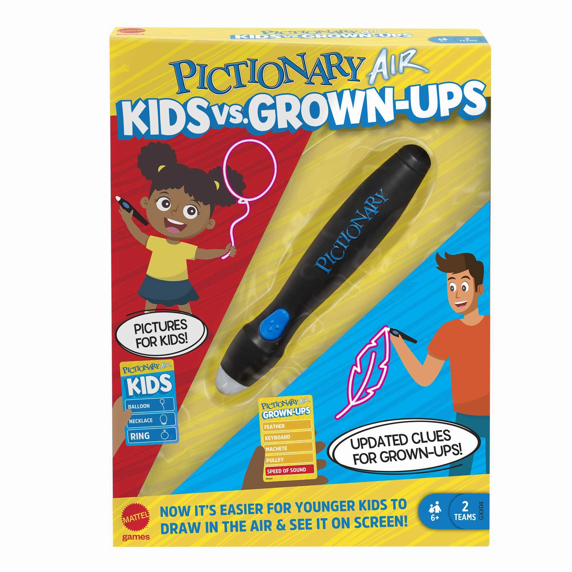 PICTIONARY AIR KIDS VS GROWN-UPS