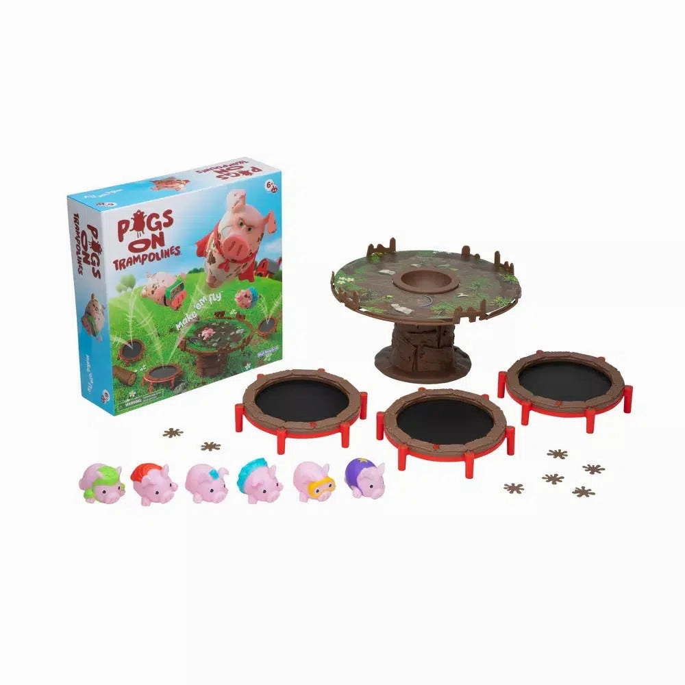 Pigs on Trampolines
