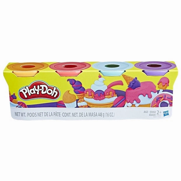 Play-Doh 4 Pack Modeling Compound Sweet Colors