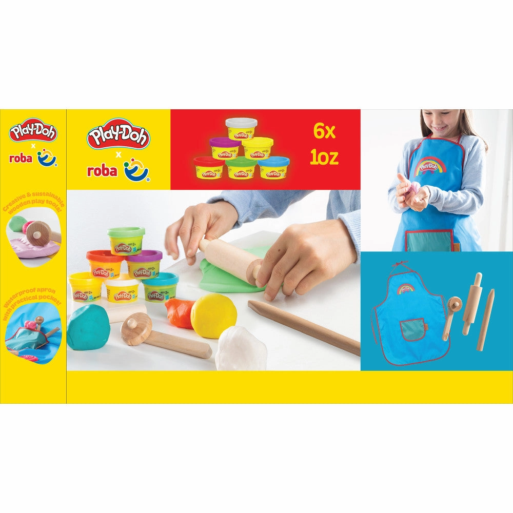 Play-Doh Eco-Friendly Creation Station - 6 Colors Playset, Ages 3 