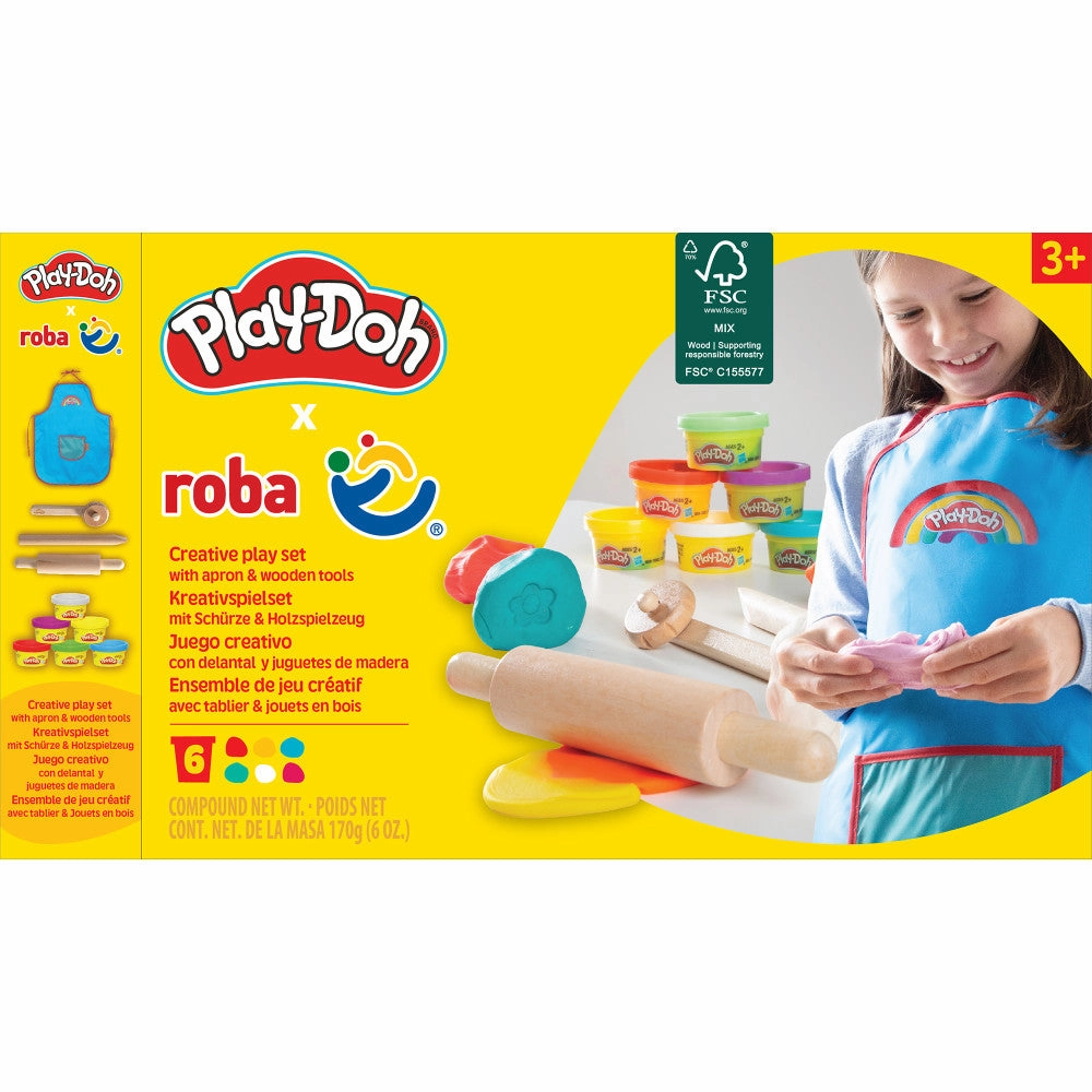 Play-Doh Eco-Friendly Creation Station - 6 Colors Playset, Ages 3 