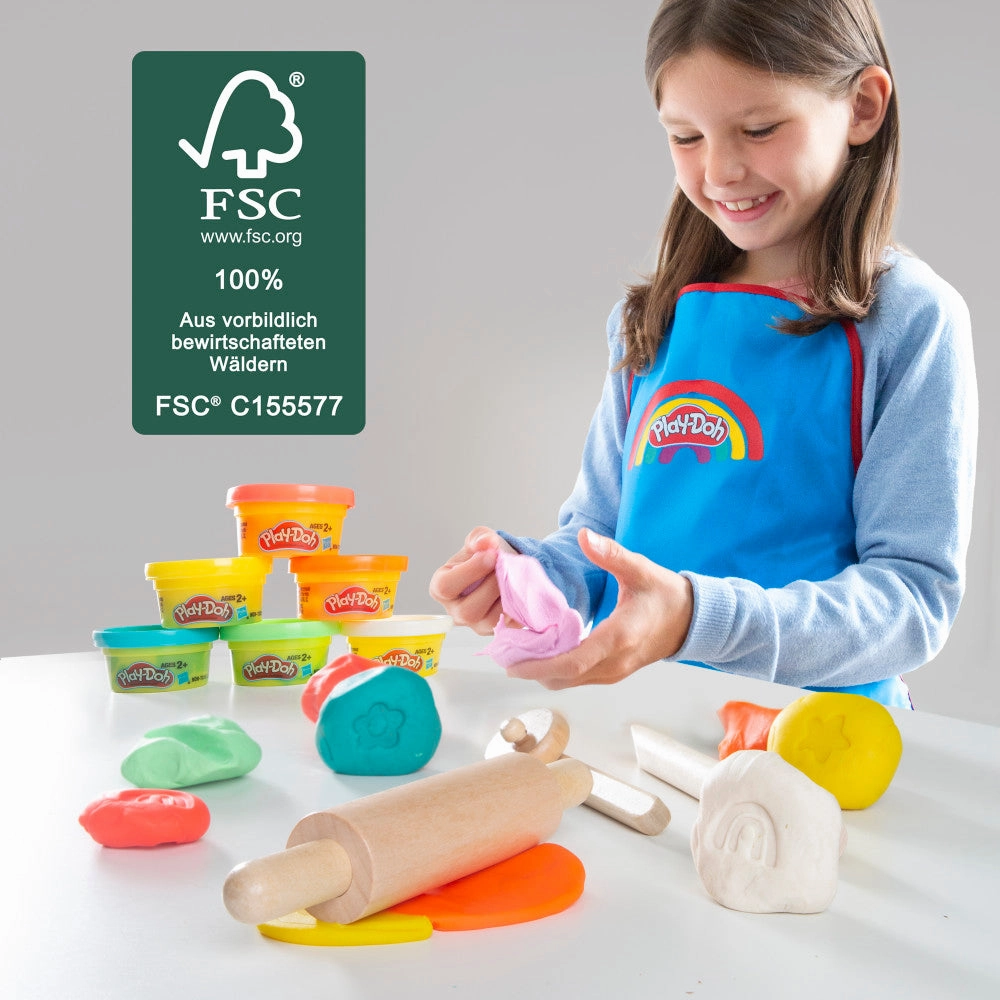 Play-Doh Eco-Friendly Creation Station - 6 Colors Playset, Ages 3 