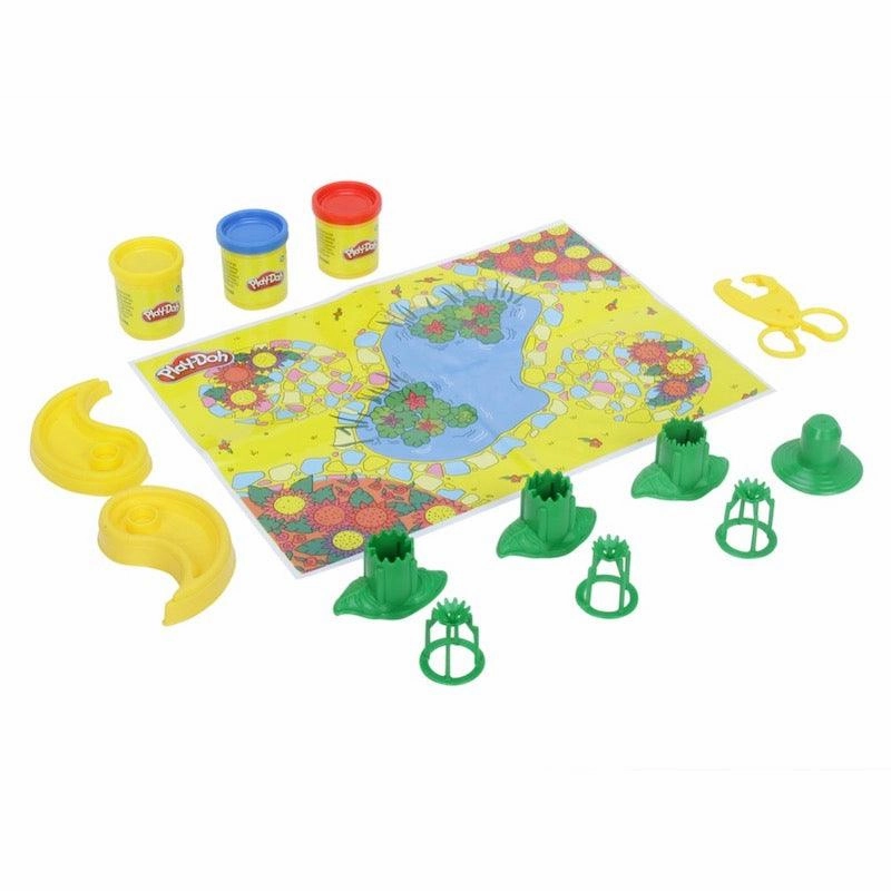Play-Doh Flower Maker Toy for Kids 3 Years and Up with 3 Non-Toxic Colors