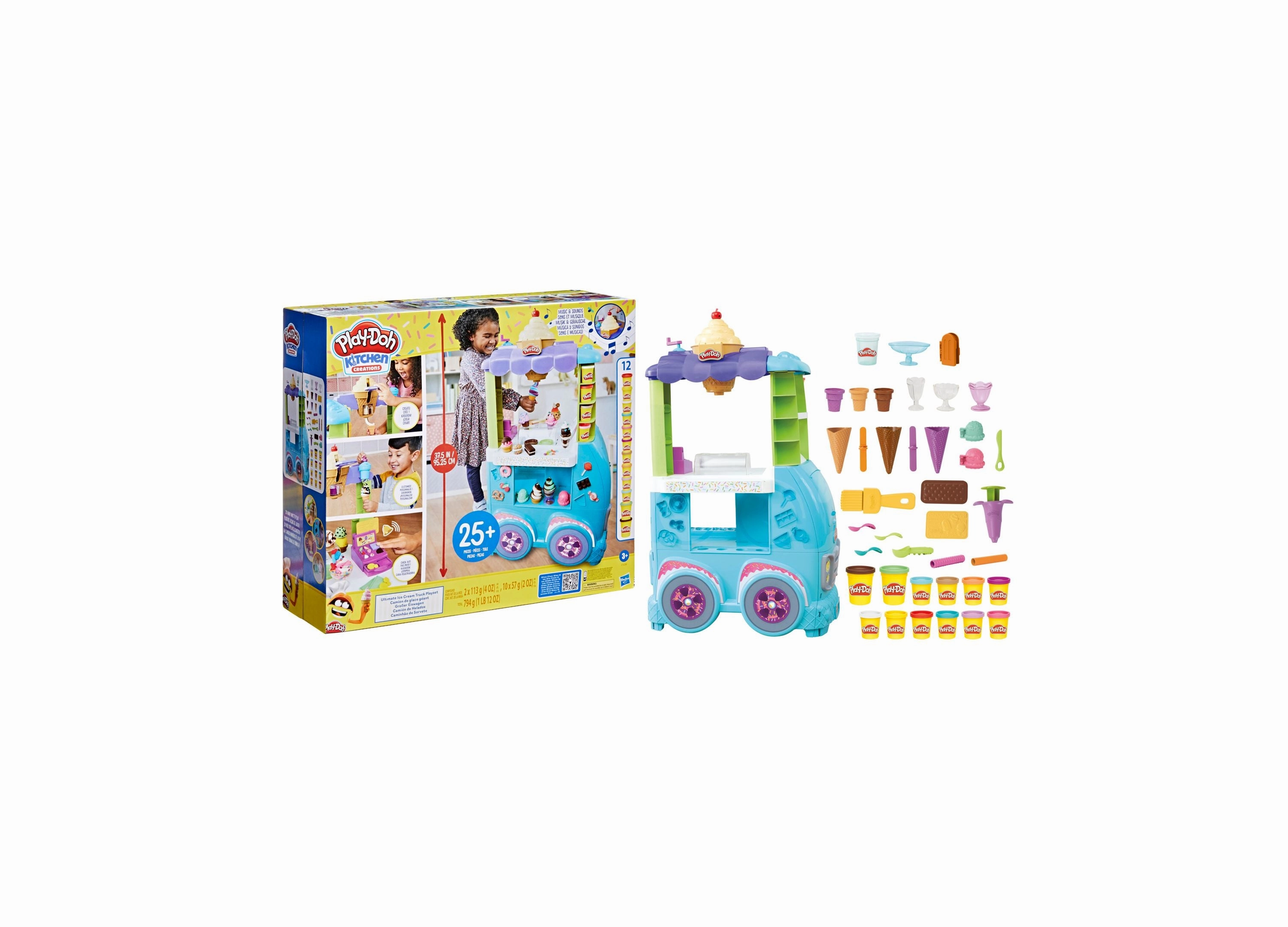 Play-Doh Kitchen Creations Ultimate Ice Cream Truck Playset