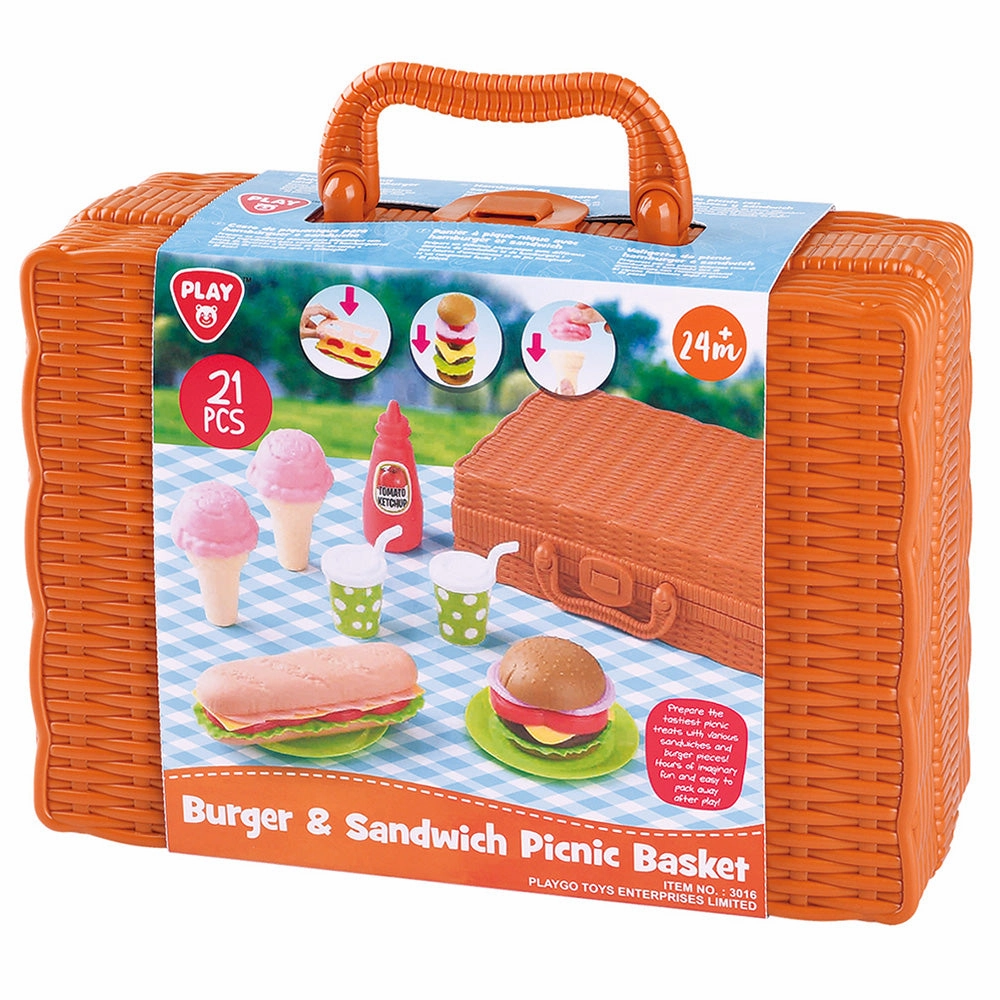 Playgo Toys Ent. Ltd. Burger & Sandwich Basket