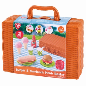 Playgo Toys Ent. Ltd. Burger & Sandwich Basket