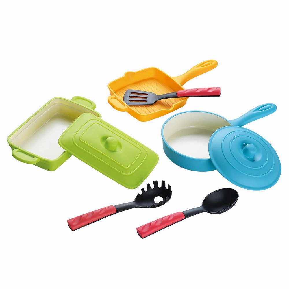 Playgo Toys Ent. Ltd. Casserole & Grill Pan Set
