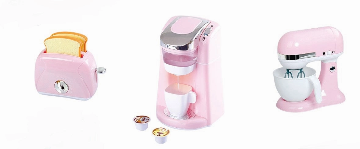 Playgo Toys Ent. Ltd. Classy Kitchen Appliance Trio Pink