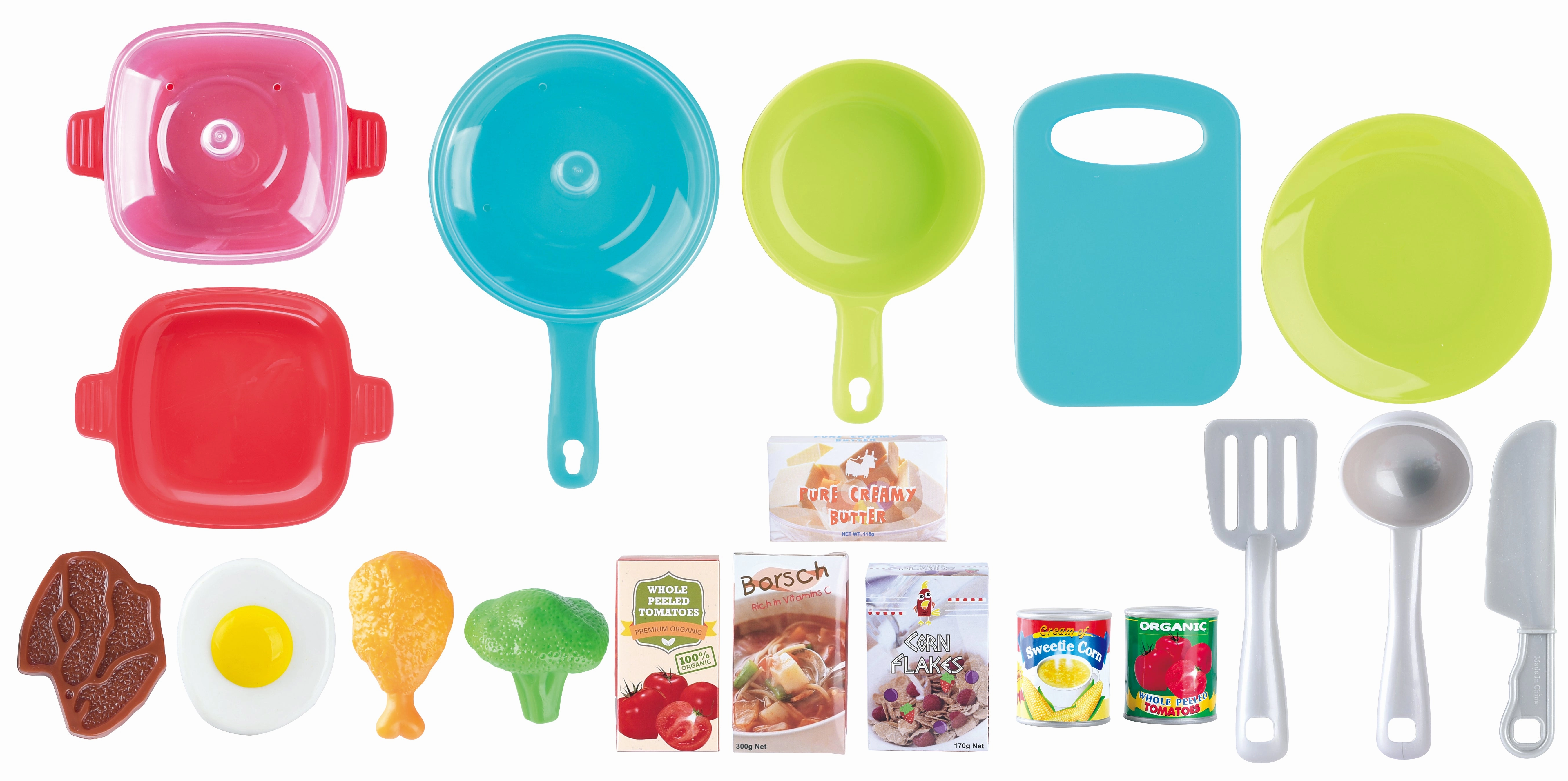 Playgo Toys Ent. Ltd. Kitchen Tools & Food Set