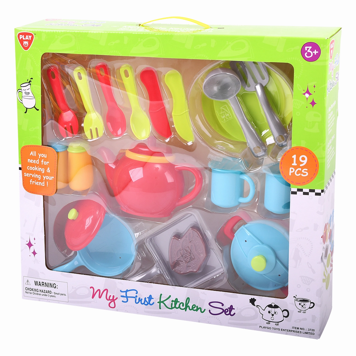 Playgo Toys Ent. Ltd. My First Kitchen Set 19 Piece