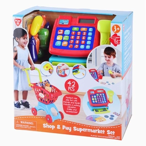 Playgo Toys Ent. Ltd. Shop & Play Supermarket Set
