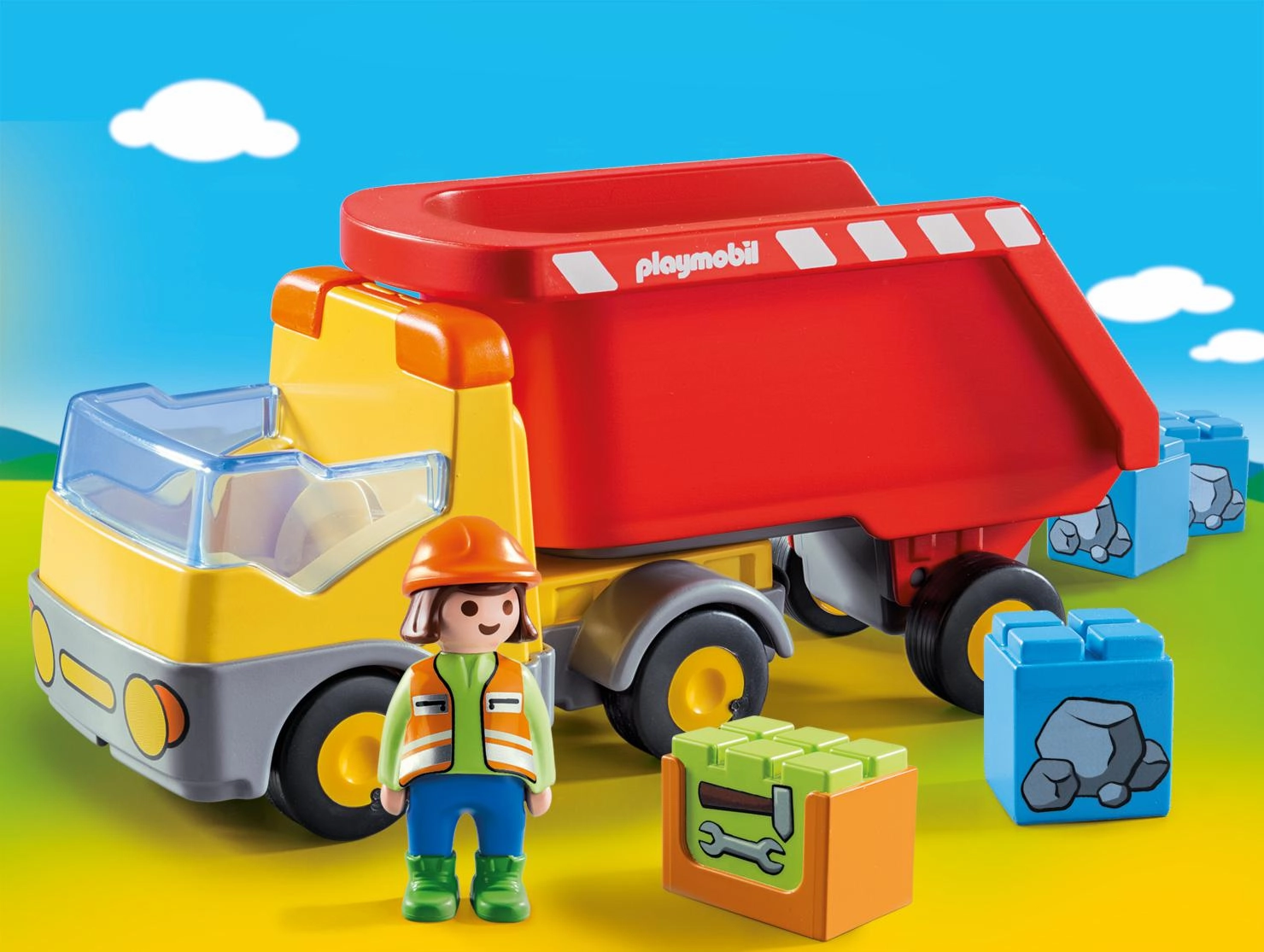 Playmobil 70126 Playmobil 1-2-3 Dump Truck