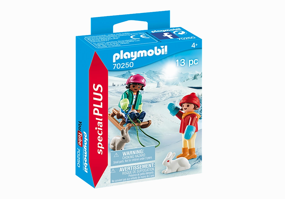 Playmobil 70250 Special Plus Children With Sleigh