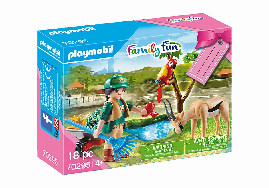 Playmobil 70295 Family Fun Zoo Gift Set