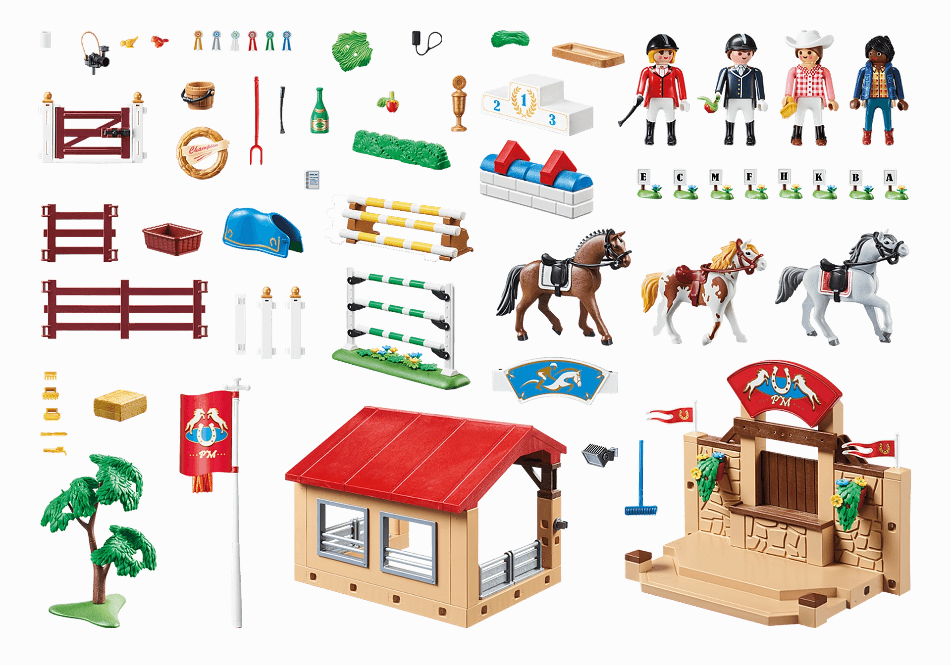 Playmobil 70337 Country Equestrian Tournament MEGA Set