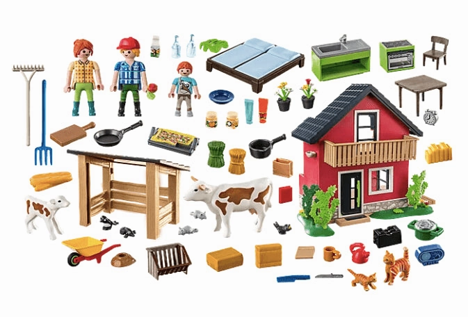 Playmobil Country 71248 Farmhouse with Outdoor Area for Ages 4 and Up