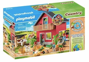 Playmobil Country 71248 Farmhouse with Outdoor Area for Ages 4 and Up