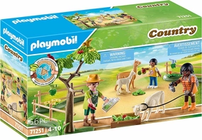 Playmobil Country 71251 Alpaca Hike Playset for Children Ages 4 and Up