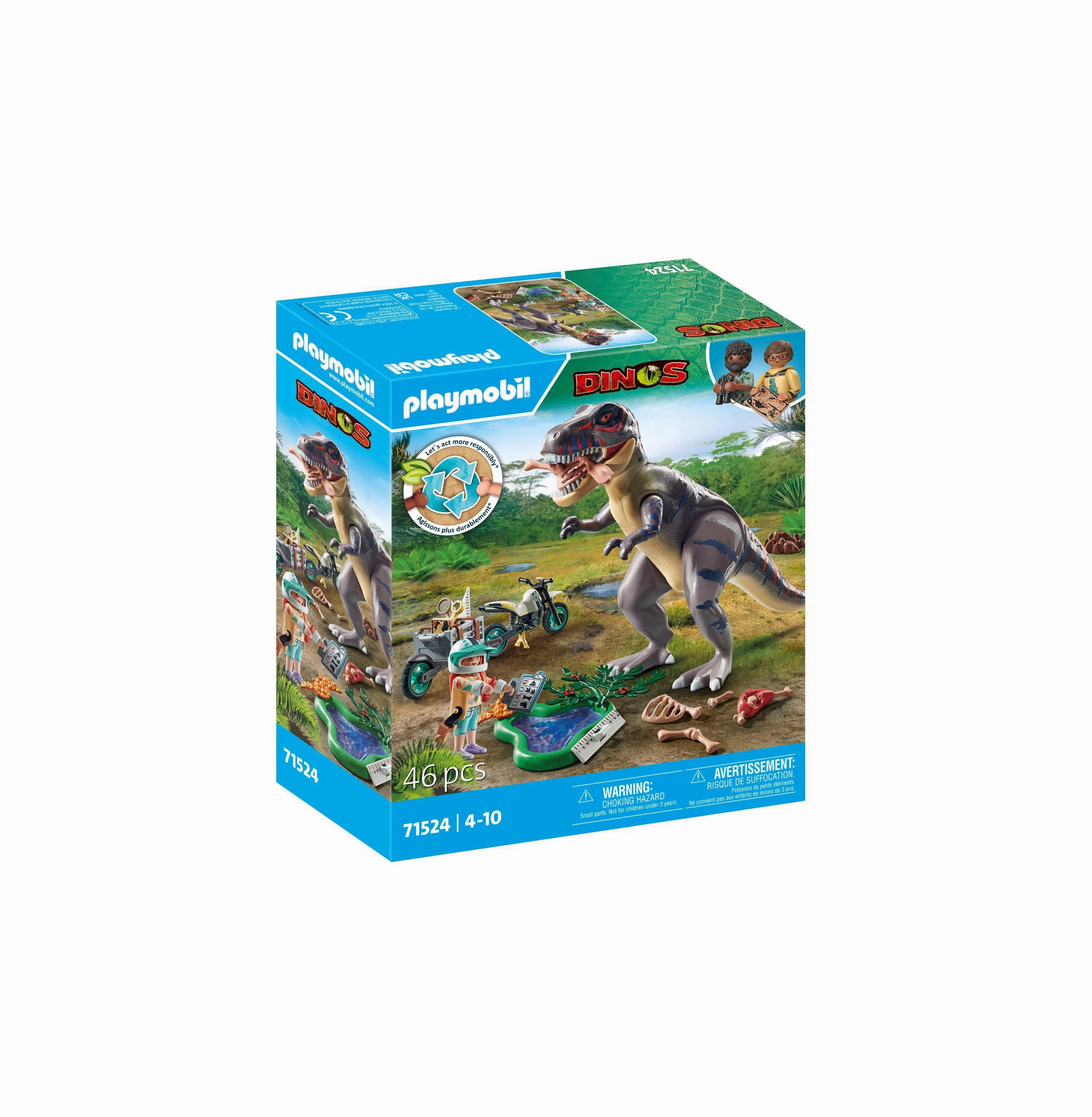 PLAYMOBIL T-REX HUNT Adventure Play Set