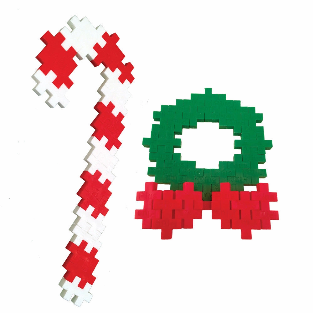 Plus-Plus Open Play Tube - Festive 240-Piece Building Set, Ages 5 