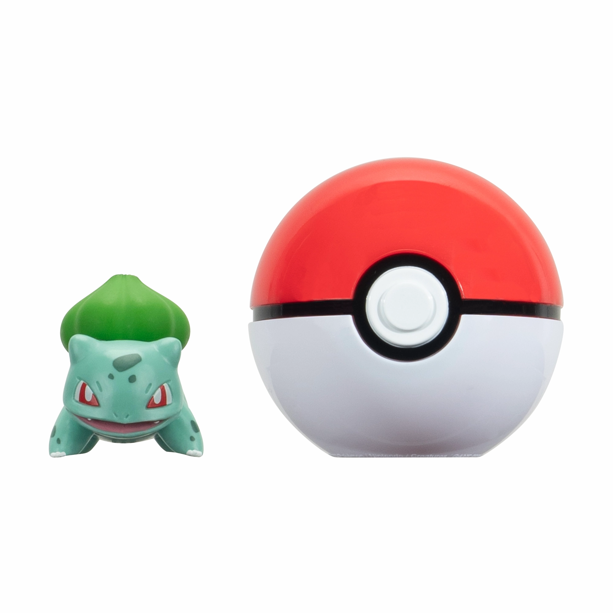 Pokemon Clip N Go Bulbasaur #1 & Pok Ball