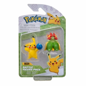 Pokemon Spring Seasonal Figures 2 Pack Pikachu And Bellossom