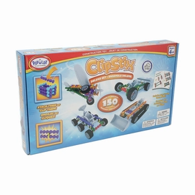 Popular Playthings Clipstix Deluxe Construction Set - 150 Pieces