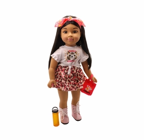 Positively Perfect Dolls - 18" Sable Doll with Stylish Outfit