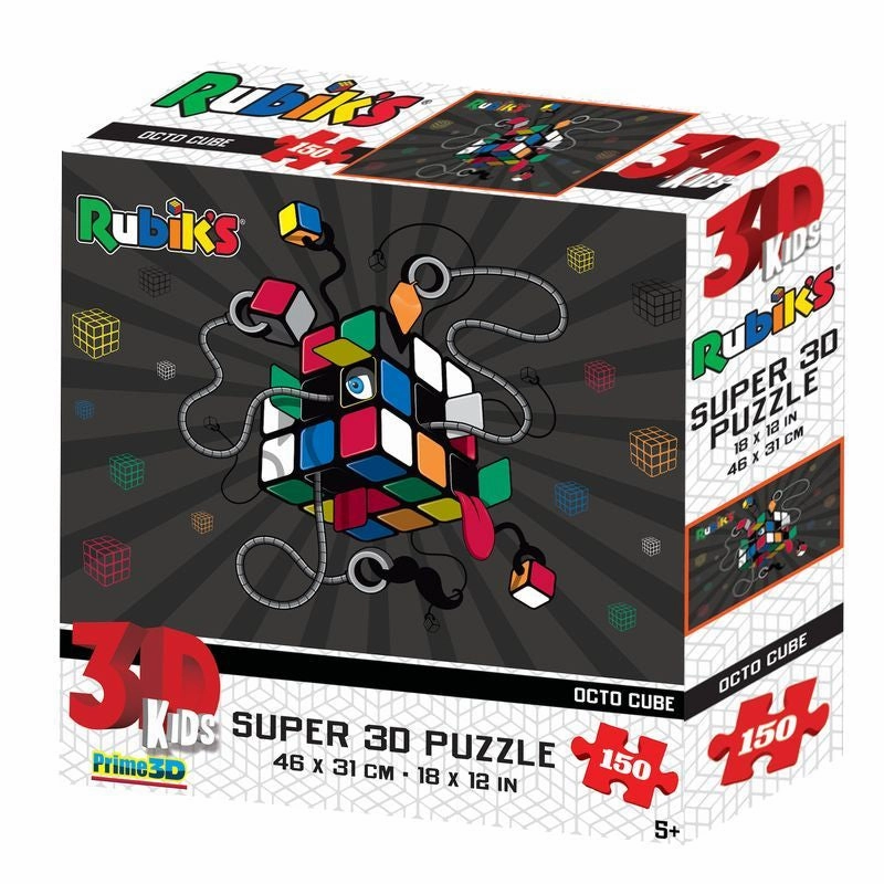 Prime 3D 150 Piece Puzzle Rubik's Octo Cube