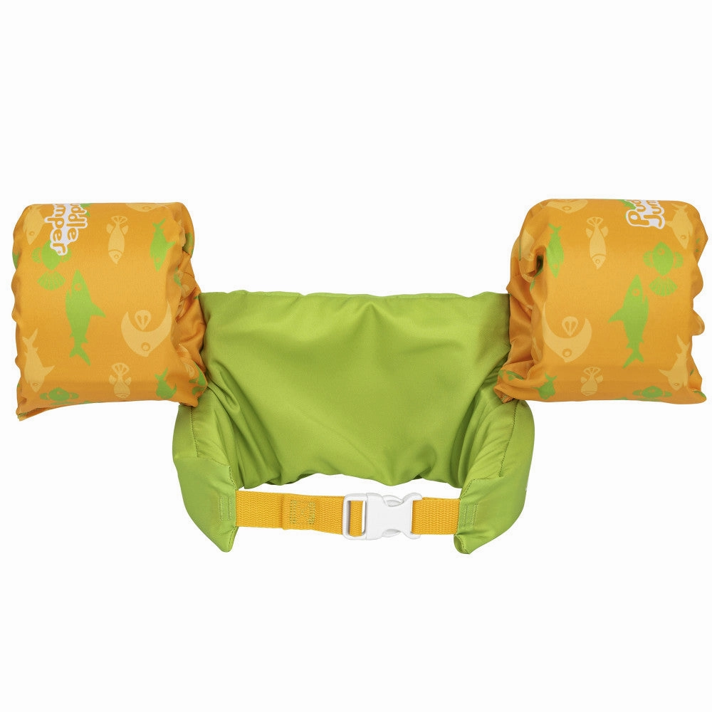 Puddle Jumper Deluxe Child Life Vest - Orange Fish, 33-55 lbs