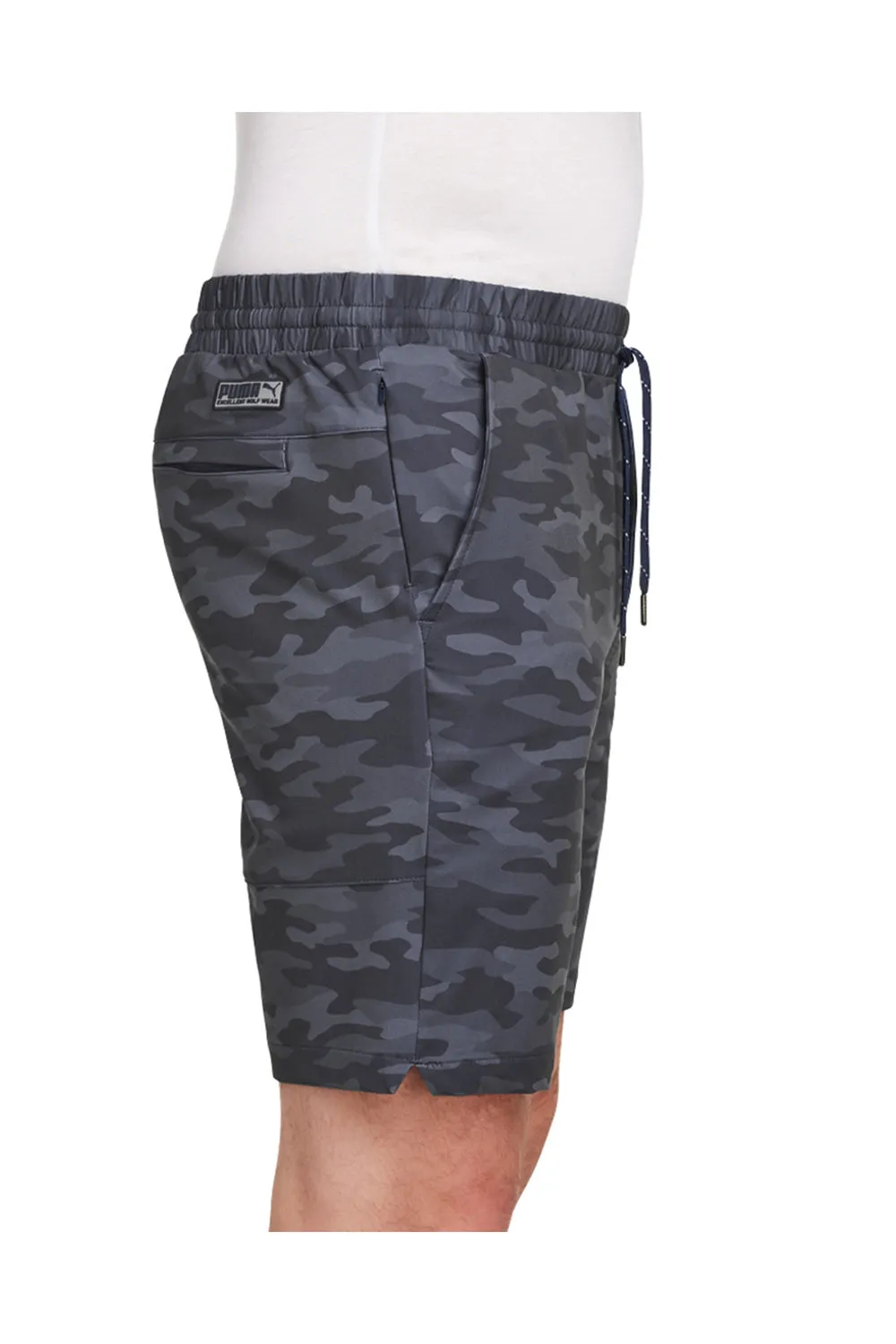 Puma Mens EGW Walker Moisture Wicking Shorts w/ Pockets - Navy Blue Camo  Choose your new Clothing Puma