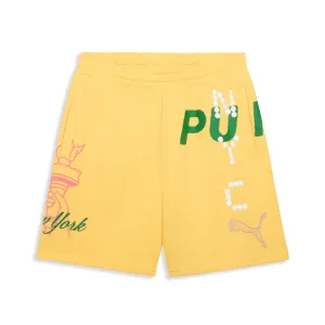 PUMA Men's Wardrobe Essentials Bright Lights NYC Flagship 7" Shorts