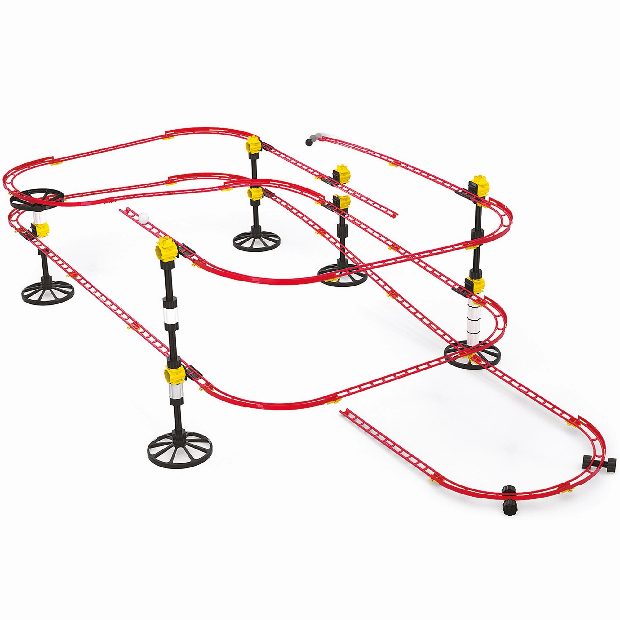 Quercetti Skyrail 150pc Mini Rollercoaster Marble Run, STEM Building Toy