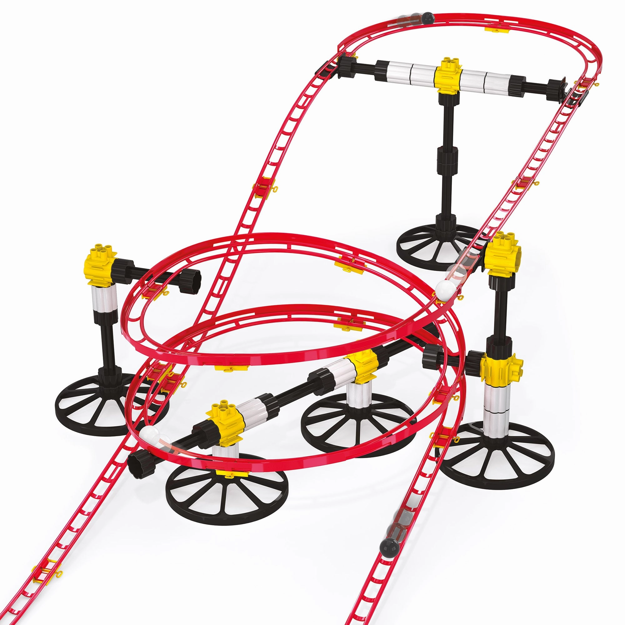 Quercetti Skyrail 150pc Mini Rollercoaster Marble Run, STEM Building Toy
