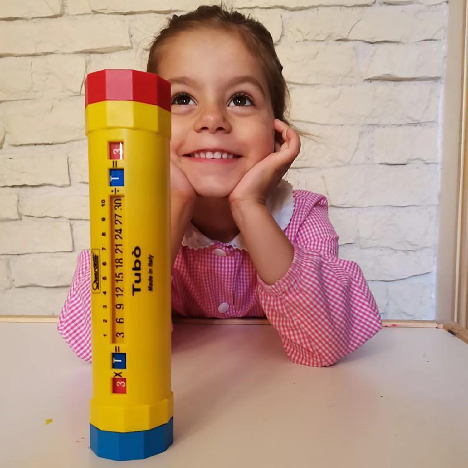 Quercetti Tubo Multiplication - Interactive Math Whiz Toy - Learn Division & Multiplication