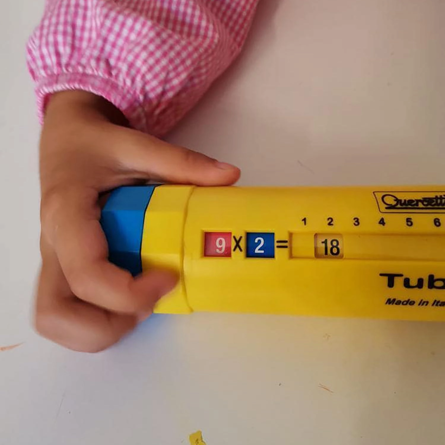 Quercetti Tubo Multiplication - Interactive Math Whiz Toy - Learn Division & Multiplication