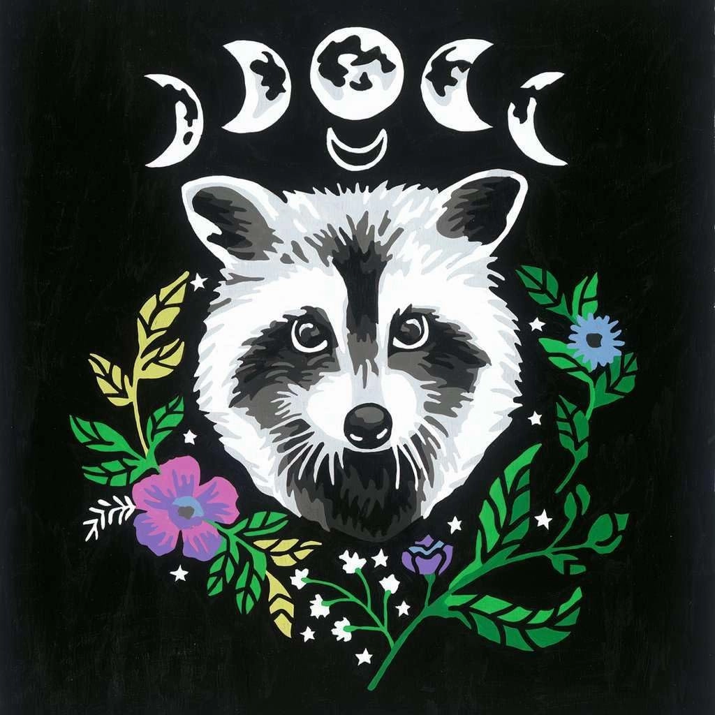 Raccoon Pixie Cold CreArt
