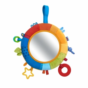 Rainbow Discovery Mirror  Colorful Sensory Toy for Infants