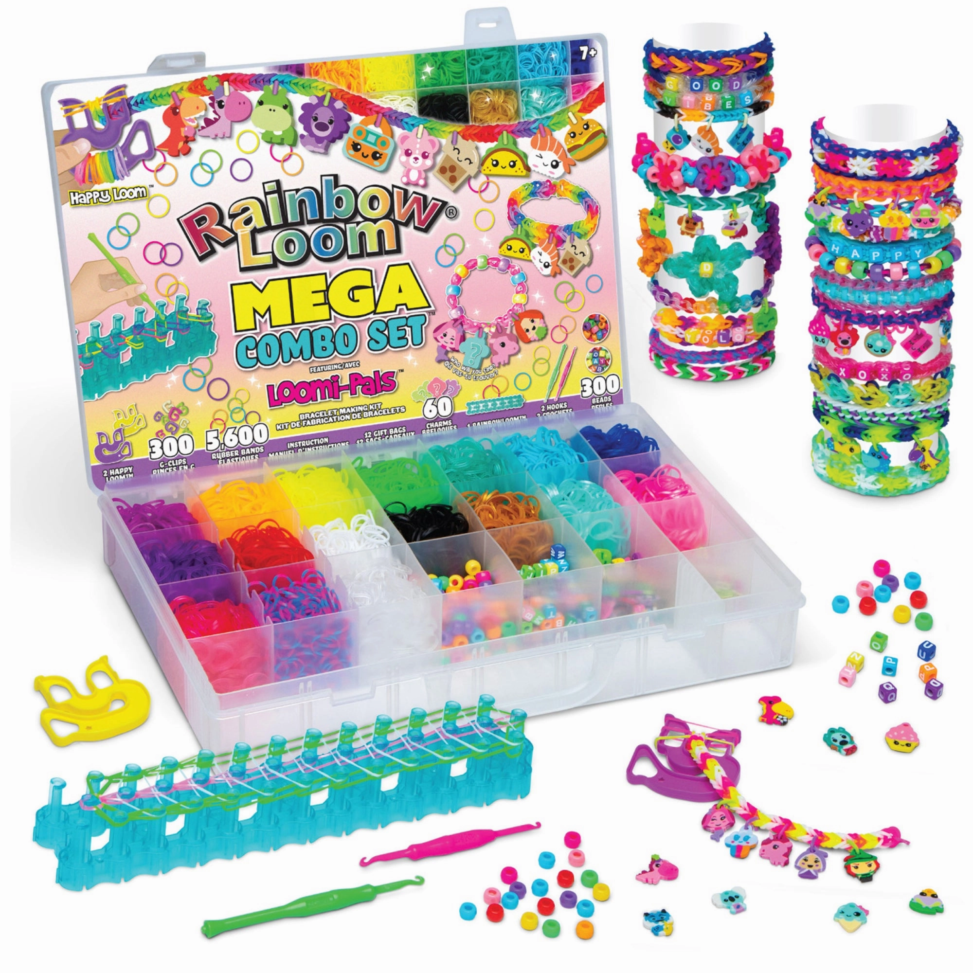 Rainbow Loom Loomi Pals Mega Combo Craft Set for Kids