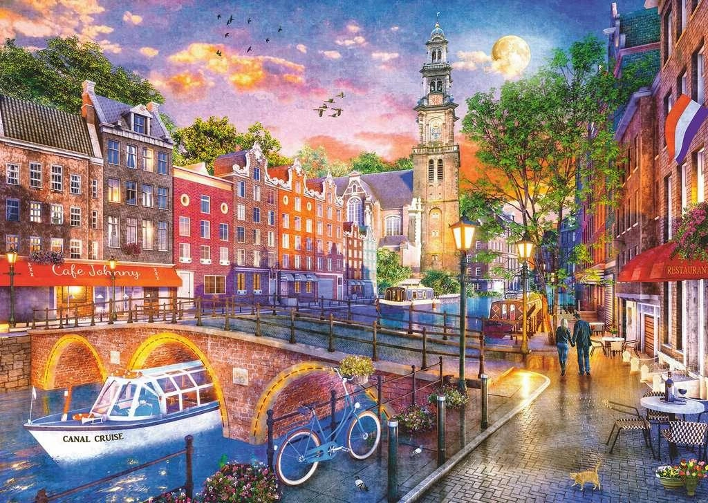 Ravensburger Amsterdam 1000 Piece Jigsaw Puzzle for Ages 14 and Up