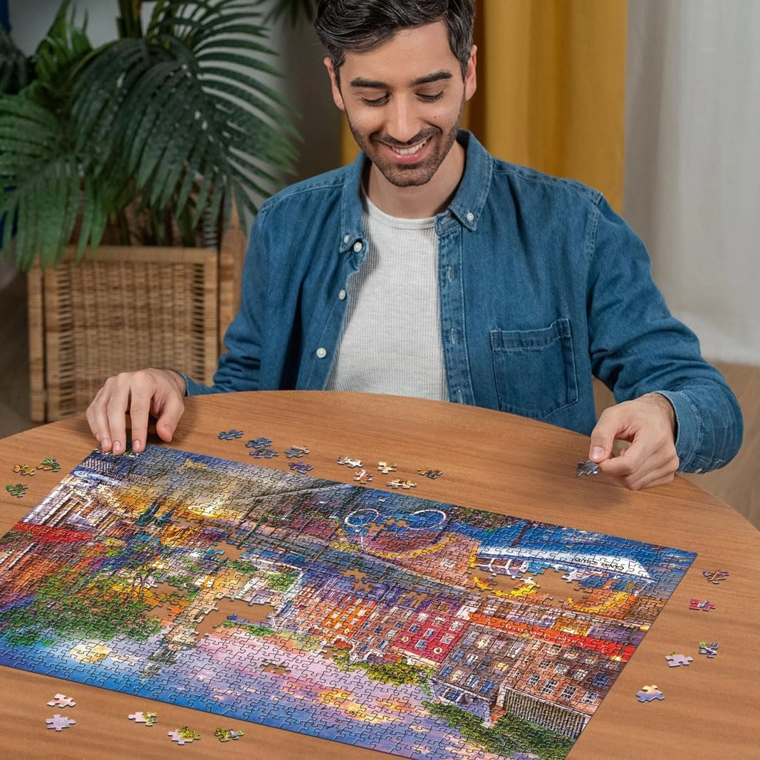 Ravensburger Amsterdam 1000 Piece Jigsaw Puzzle for Ages 14 and Up
