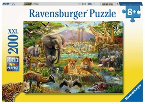 Ravensburger Animals of the Savanna 200 XXL Piece Jigsaw for Ages 8 