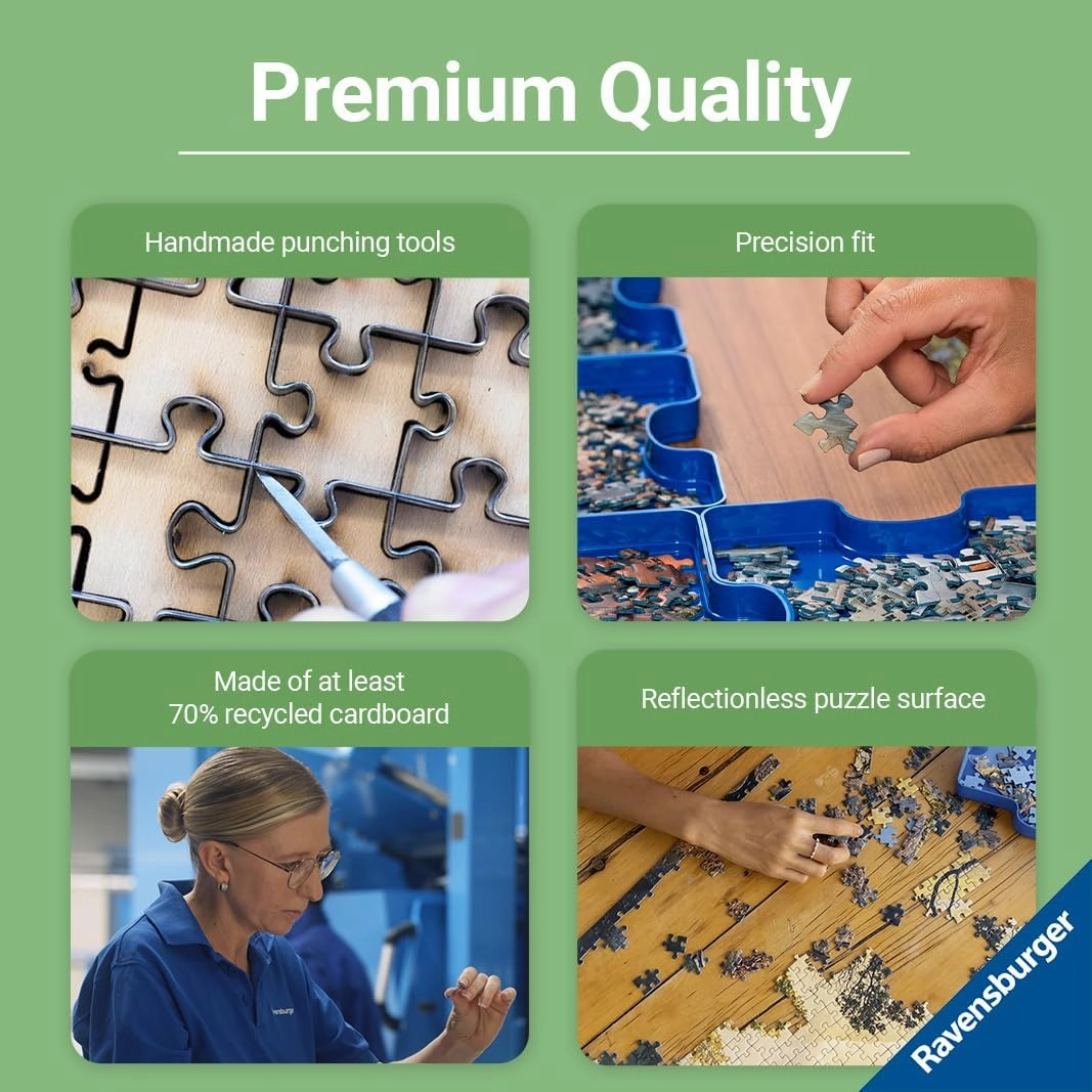 Ravensburger Around the UK & Ireland 1000 Piece Jigsaw for Ages 14 & Up