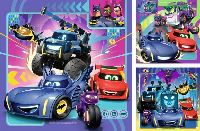 Ravensburger Batwheels 3 x 49 Piece Jigsaw Puzzles for Ages 5 and Up