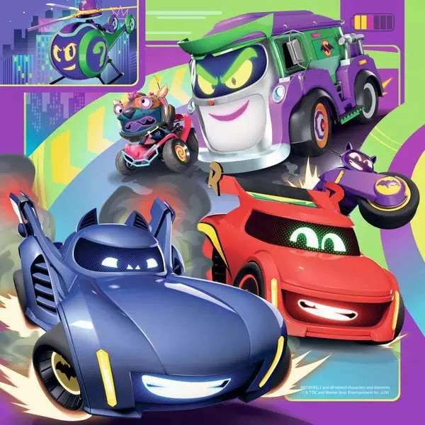 Ravensburger Batwheels 3 x 49 Piece Jigsaw Puzzles for Ages 5 and Up